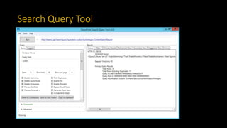 Search Query Tool
 