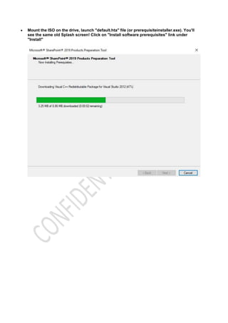 Share point 2019 installation guide | PDF