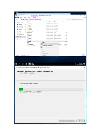 Share point 2019 installation guide | PDF
