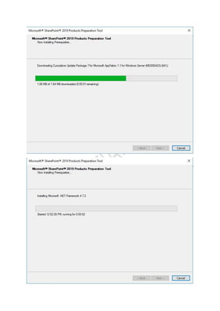 Share point 2019 installation guide | PDF
