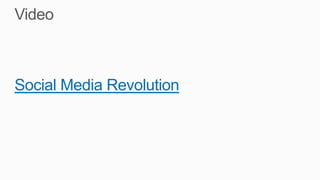 Social Media Revolution
 