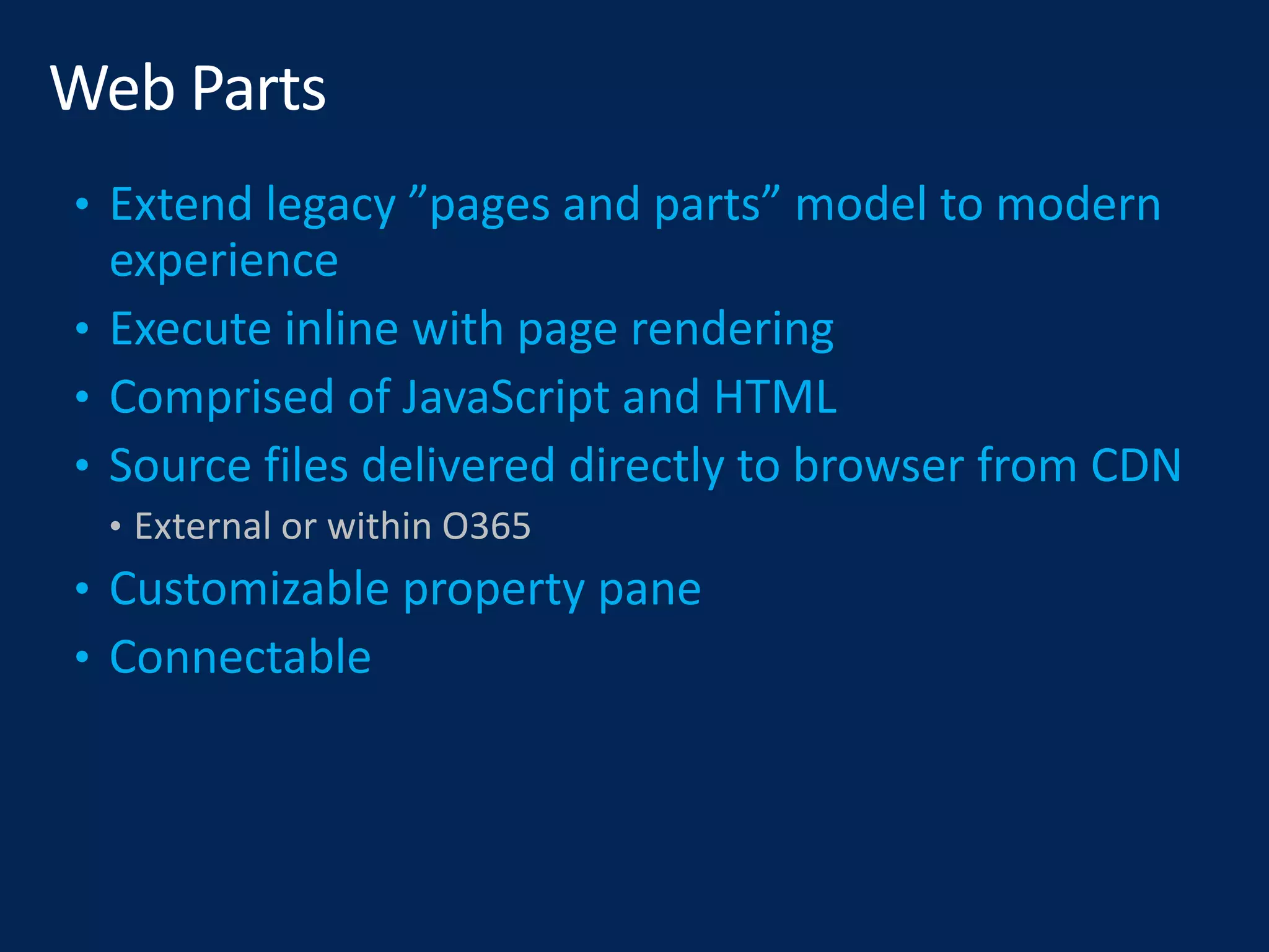 • External or within O365
 