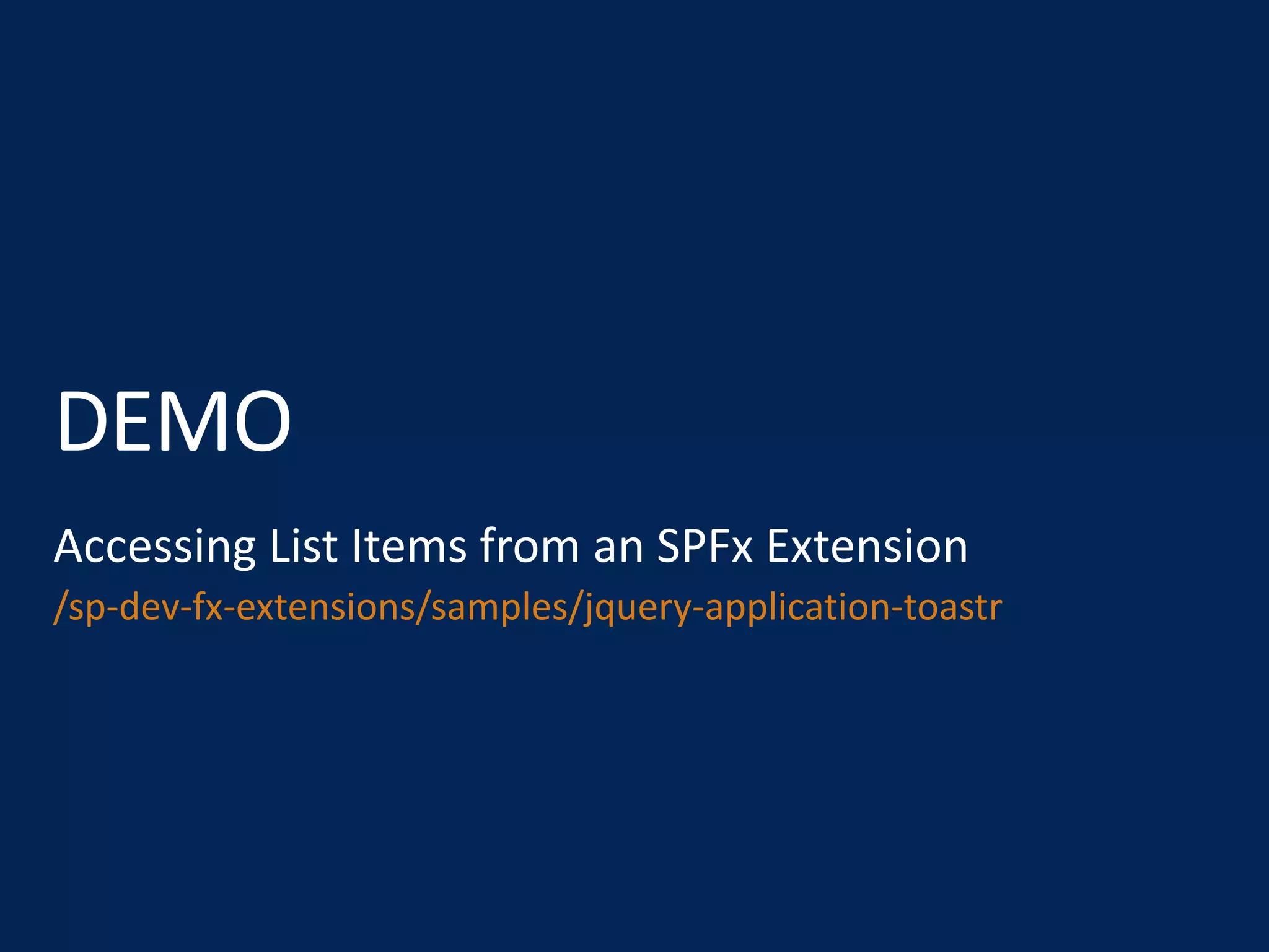 /sp-dev-fx-extensions/samples/jquery-application-toastr
 