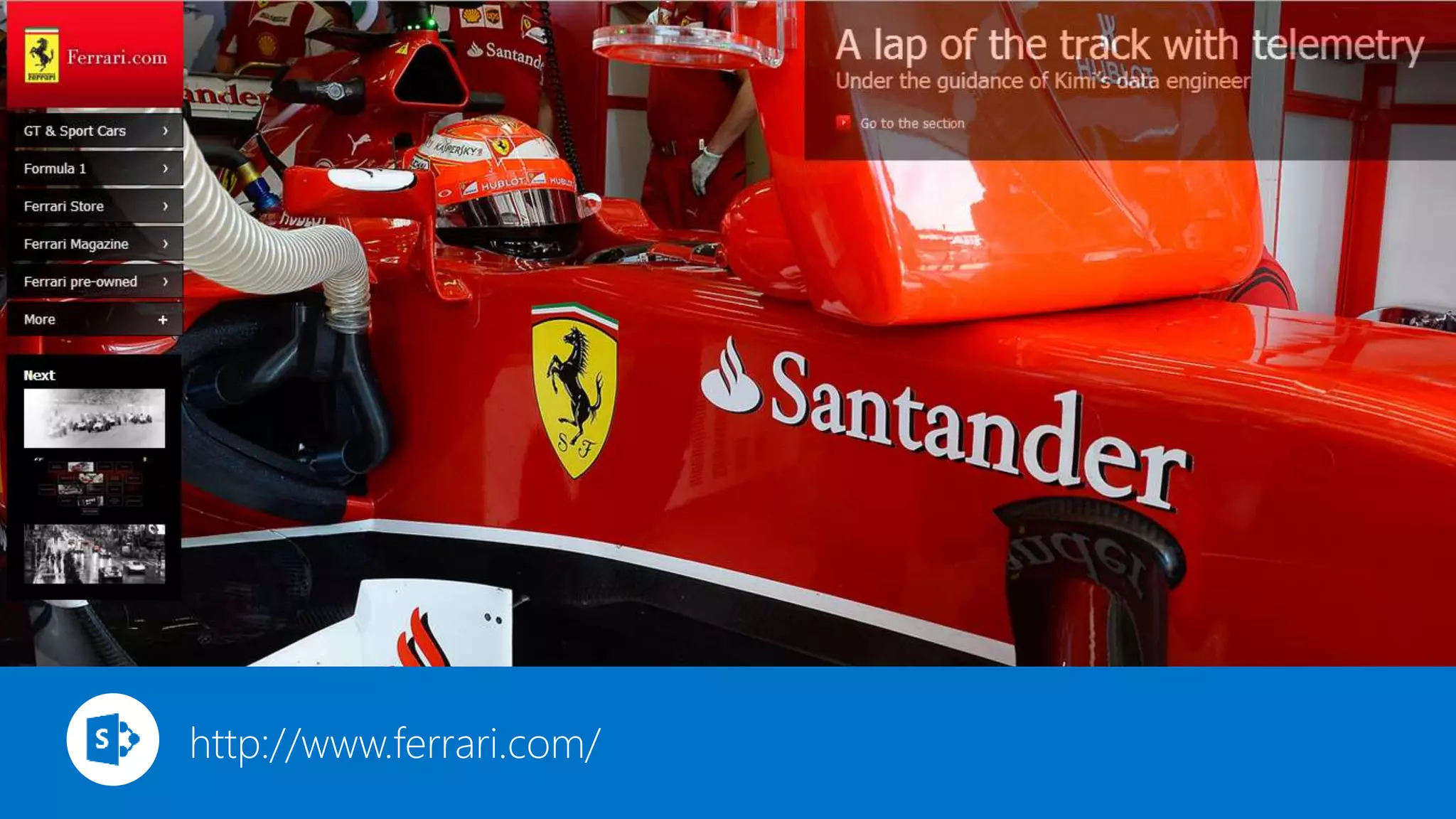 http://www.ferrari.com/ 
 