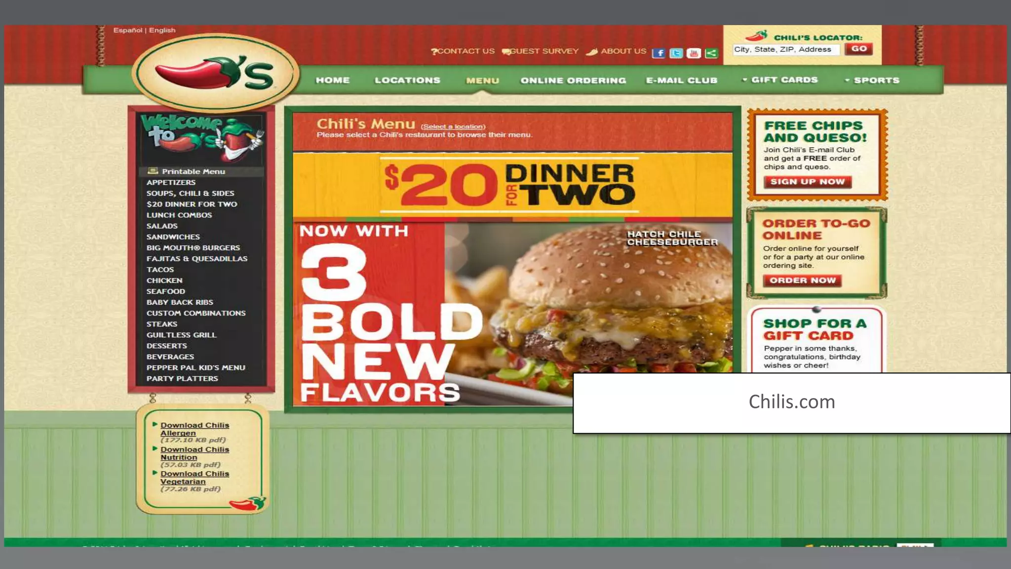 Chilis.com
 