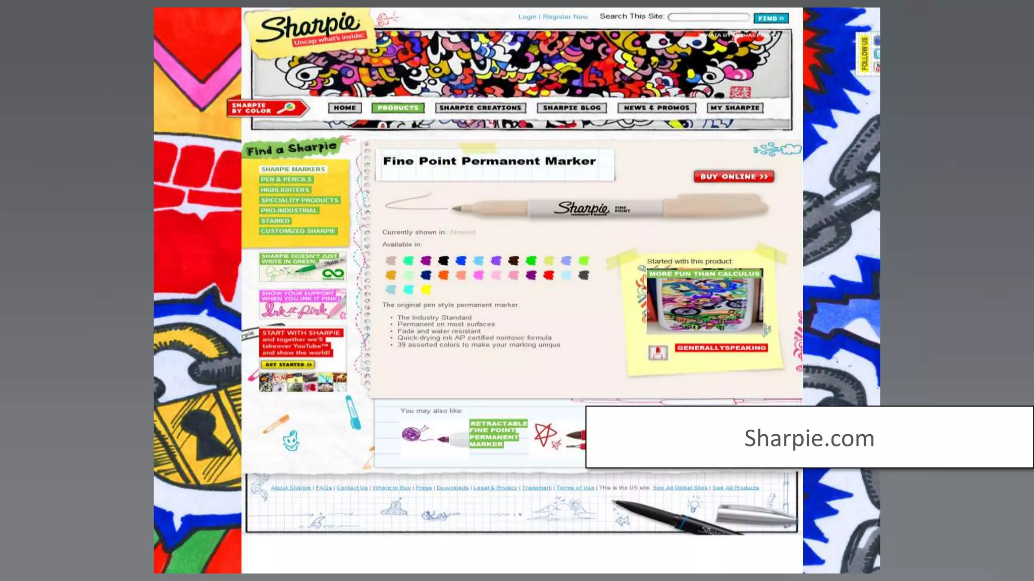 Sharpie.com
 