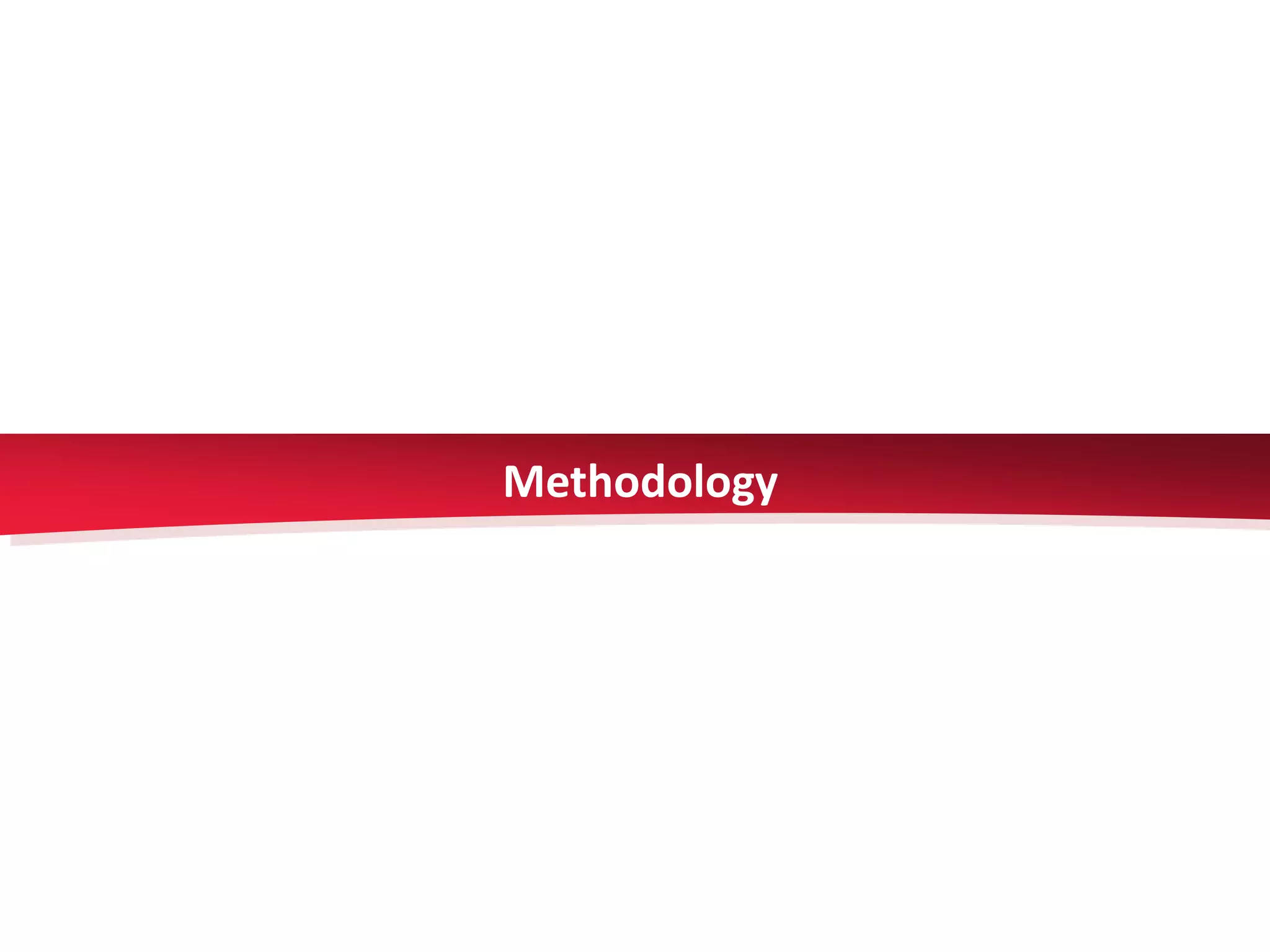 Methodology
 