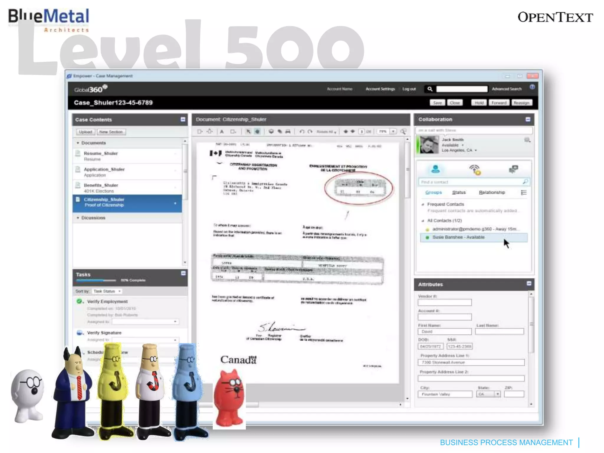 Level 500



            BUSINESS PROCESS MANAGEMENT
 