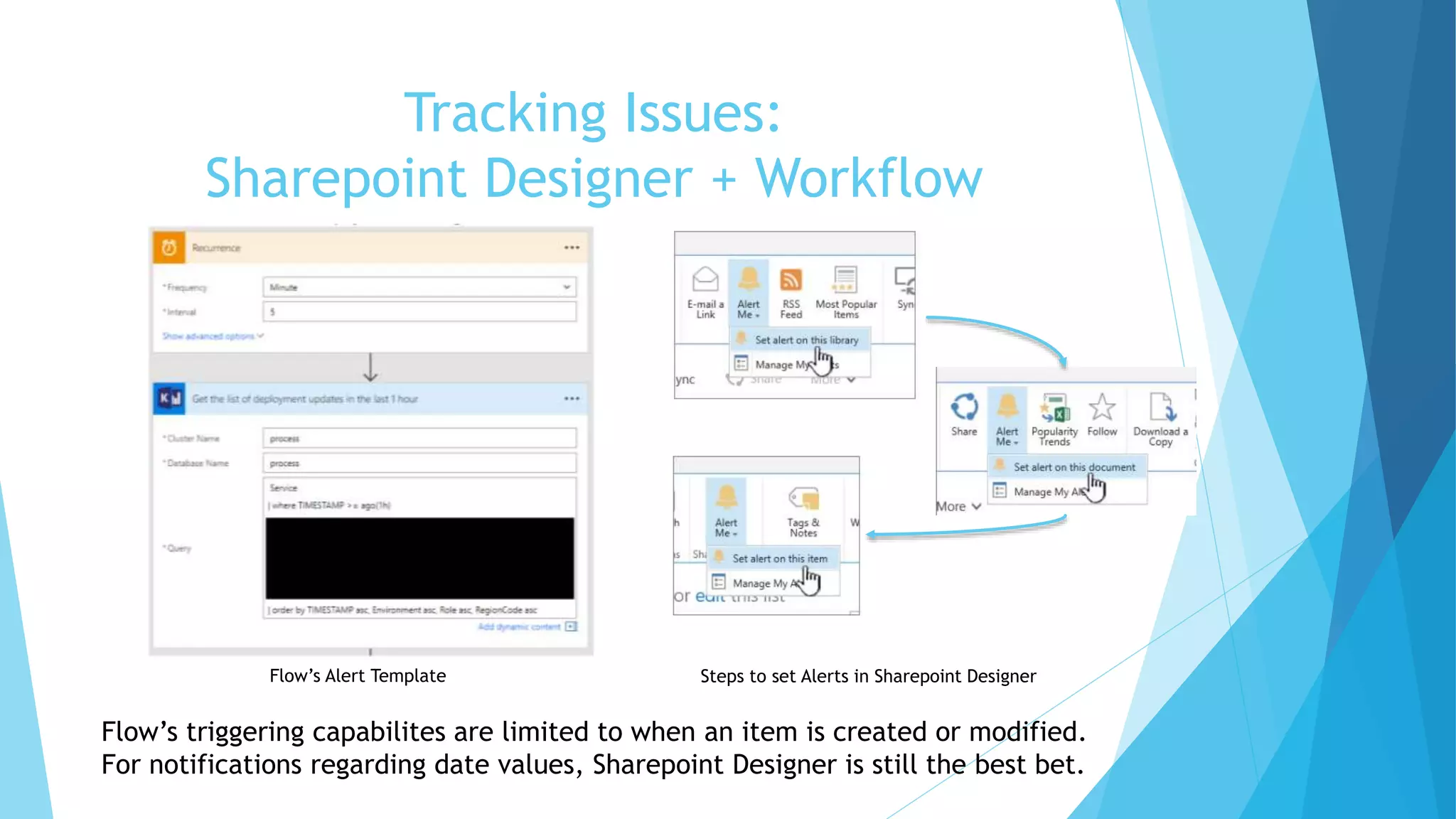 Sharepoint Designer vs Microsoft Flow | PPT