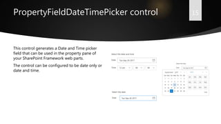 PnP reusable controls, property pane controls and PnPJS library | PPTX