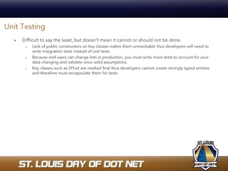 STSDev 1.3Demo: See how to create a web part solution with STSDev 1.3.