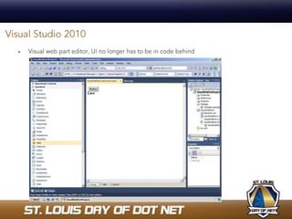 Visual Studio 2010Authoring support, never leave Visual Studio again!