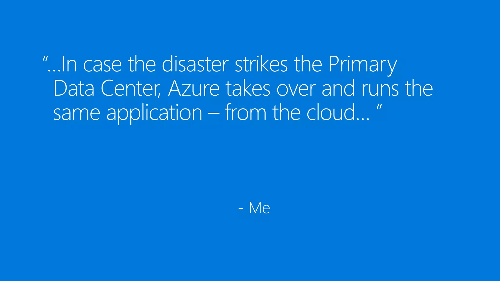 SharePoint Disaster Recovery in Microsoft Azure | PPT