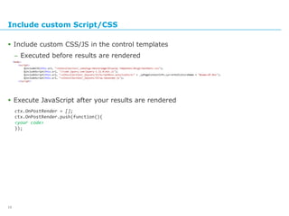 Sharepoint Display templates | PPTX