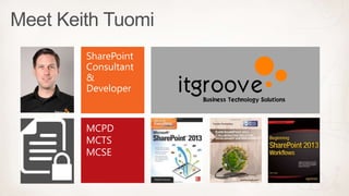 SharePoint
Consultant
&
Developer
 