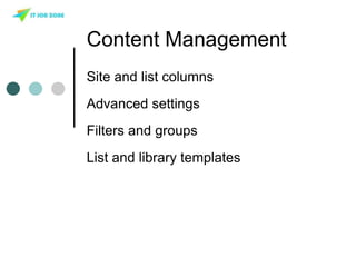 SharePoint Online Training for Admin or Super User or End User | PPTX