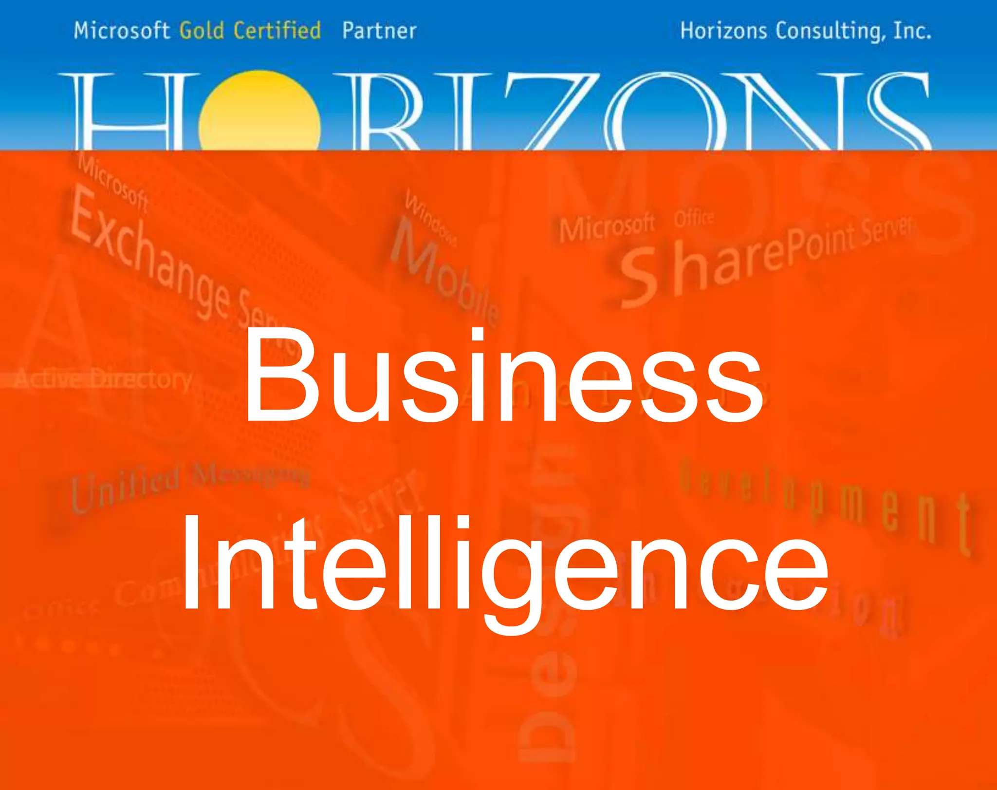 Business Intelligence 