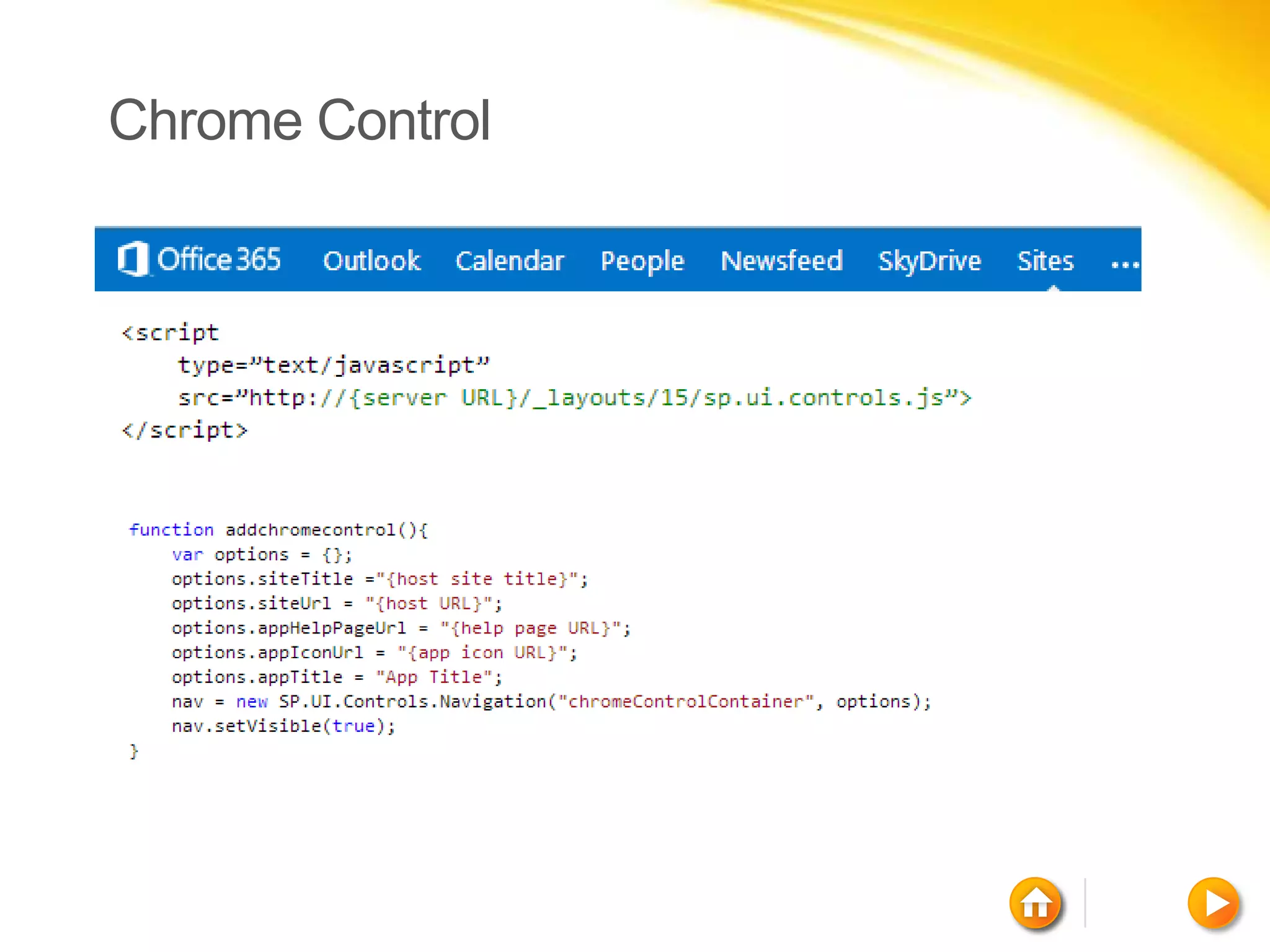 Chrome Control
 