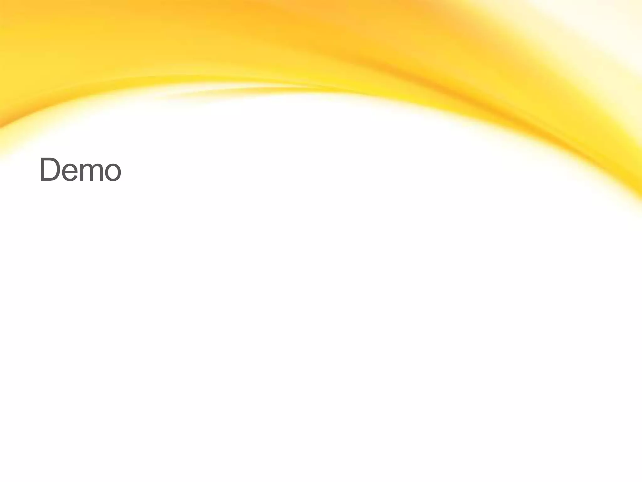 Demo
 
