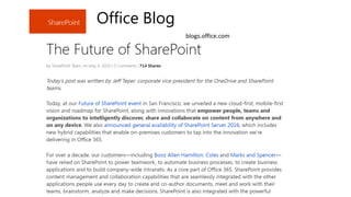 Office Blog
blogs.office.com
 