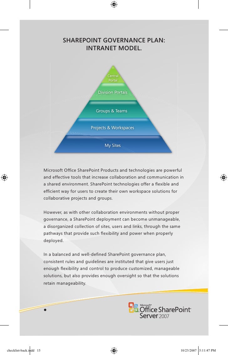 Governance Sharepoint Examples Sharepoint Governance