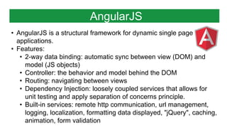 SharePoint Hosted Add-in with AngularJS and Bootstrap | PPT