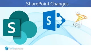 SharePoint Changes
 