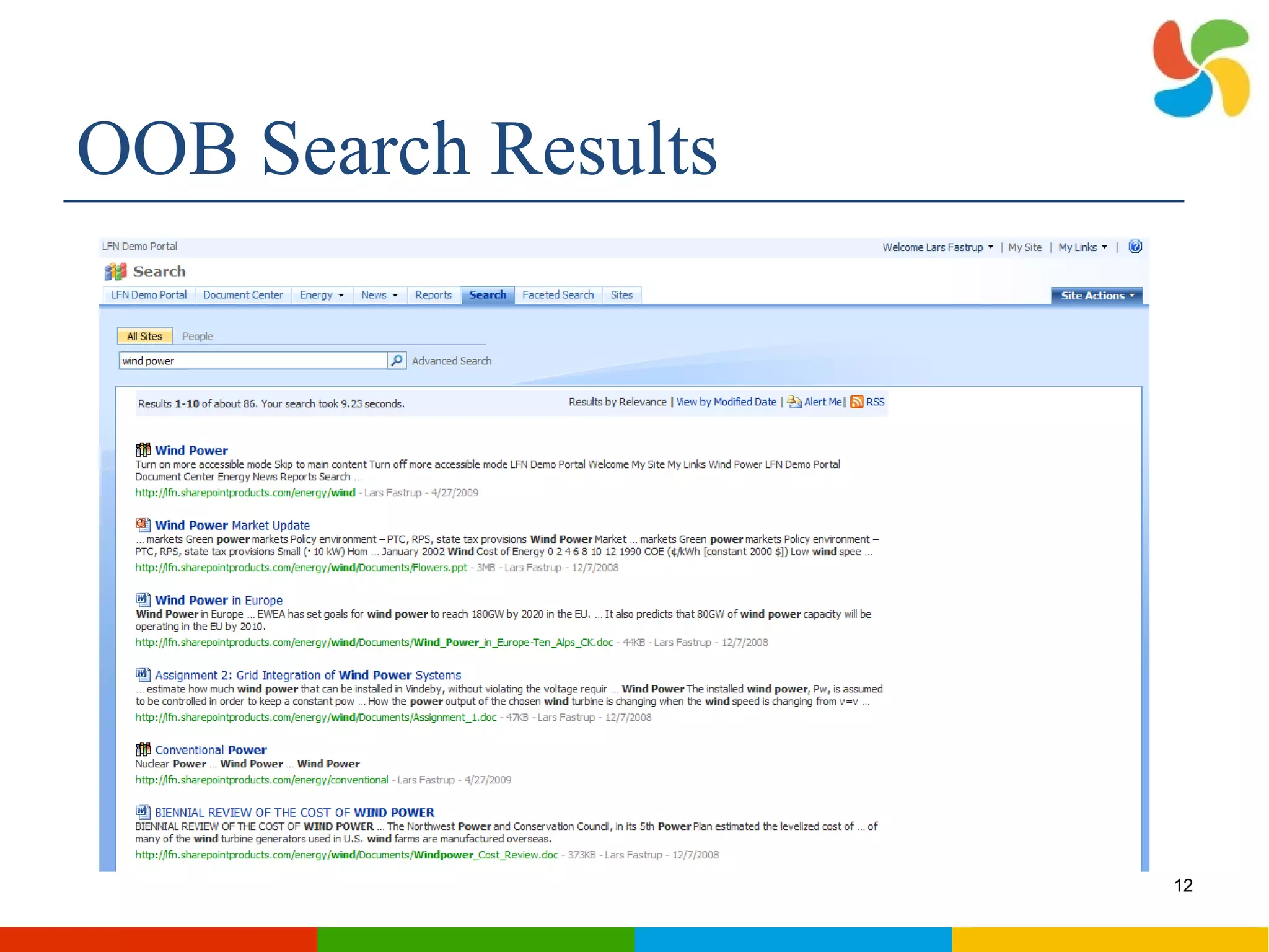 OOB Search Results 