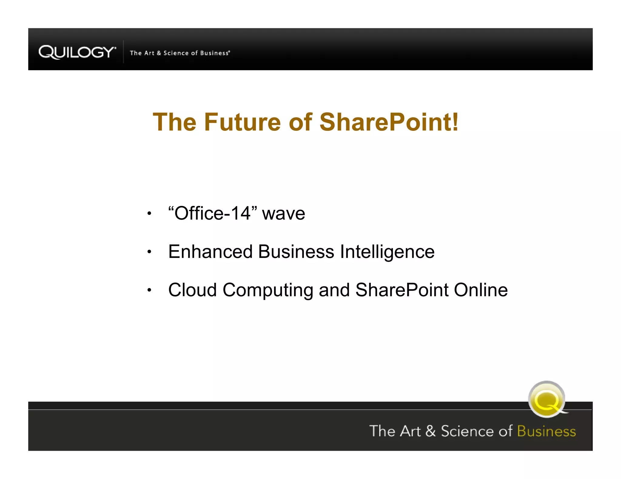 SharePoint Jumpstart