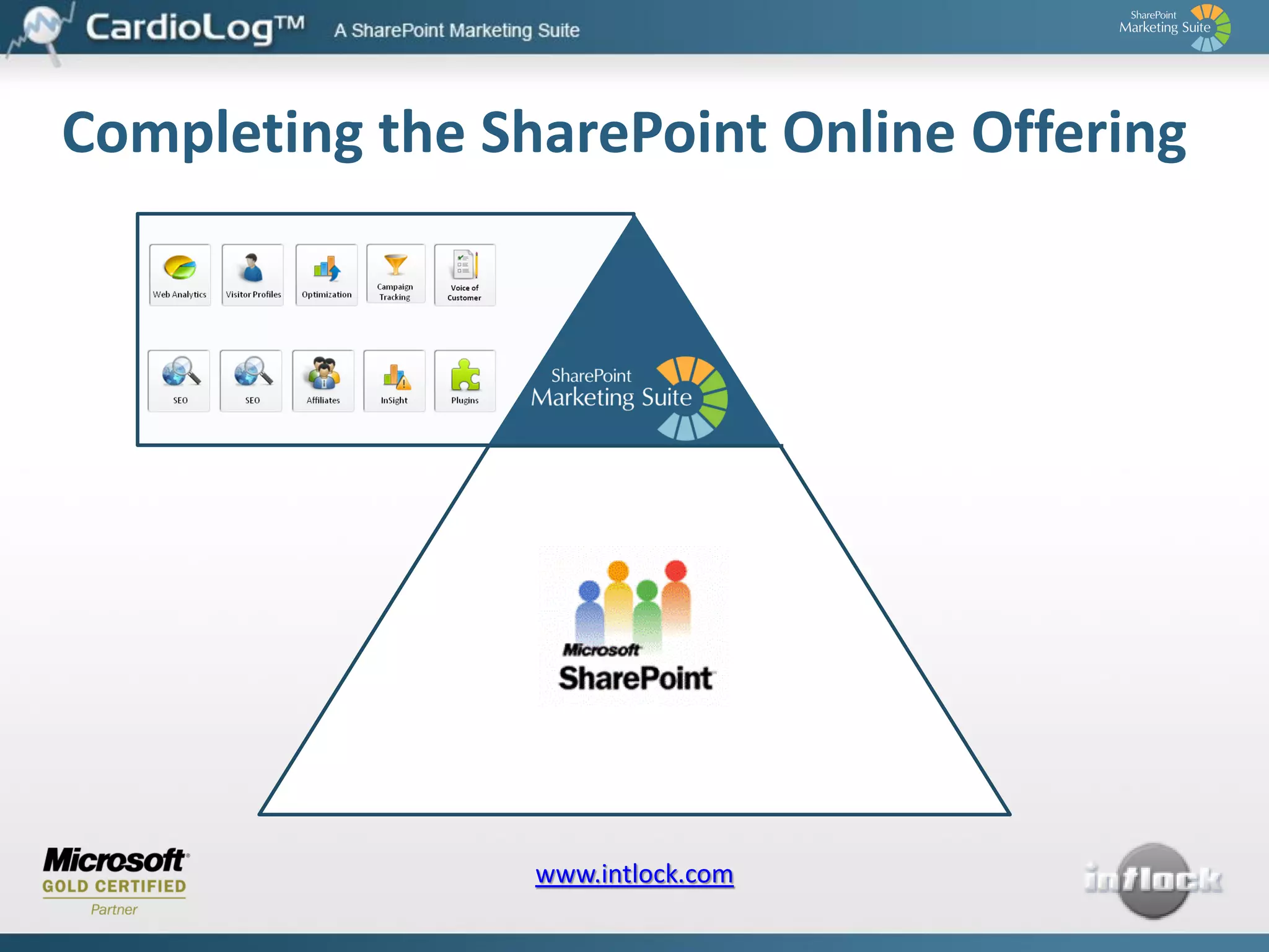 Completing the SharePoint Online Offering

SharePoint

www.intlock.com

 