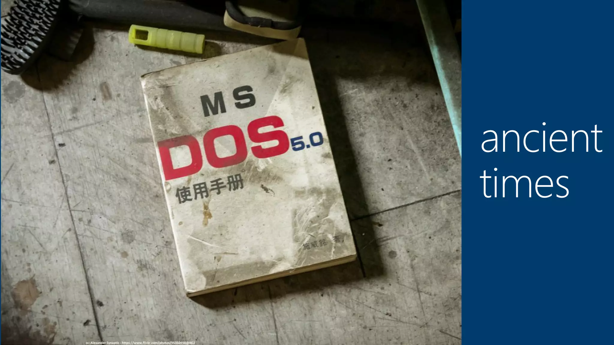 cc: Alexander Synaptic - https://www.flickr.com/photos/95350998@N02
ancient
times
 