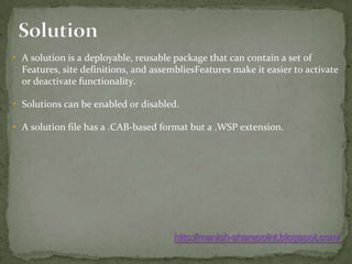 Provide scope for deployment.