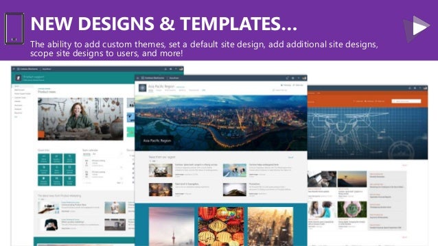 sharepoint online site design and site scripts the new sharepoint online site templates