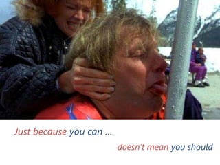 Instead, Use …
SharePoint Group
 