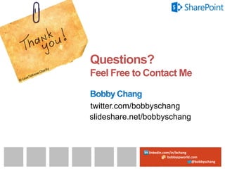 57 | @bobbyschang | linkedin.com/in/bobbyschang | bobbyschang.com
 