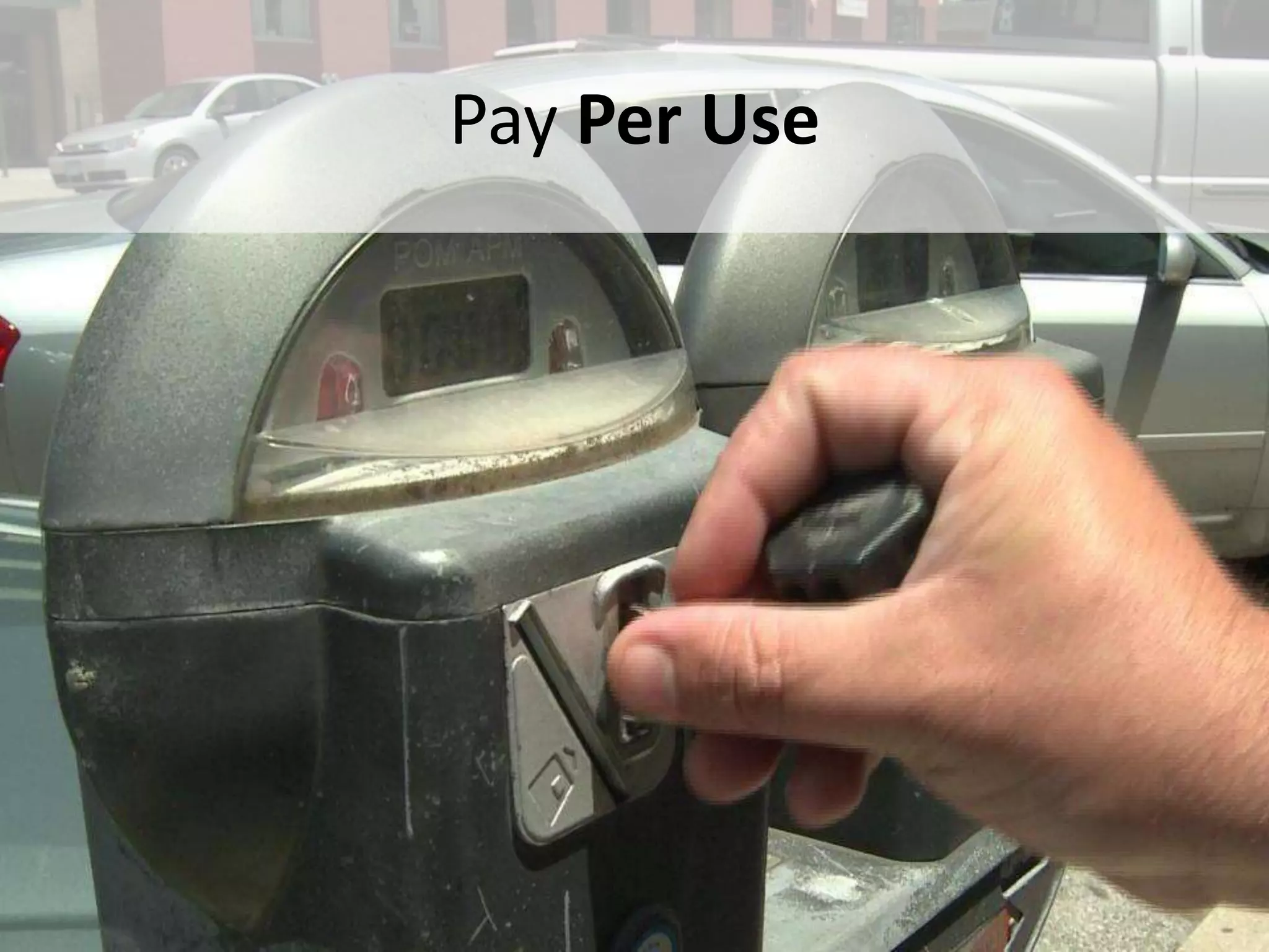 Pay Per Use




#SPSNOLA @RHarbridge
 