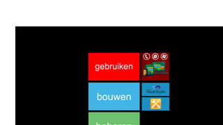 gebruiken


bouwen
 