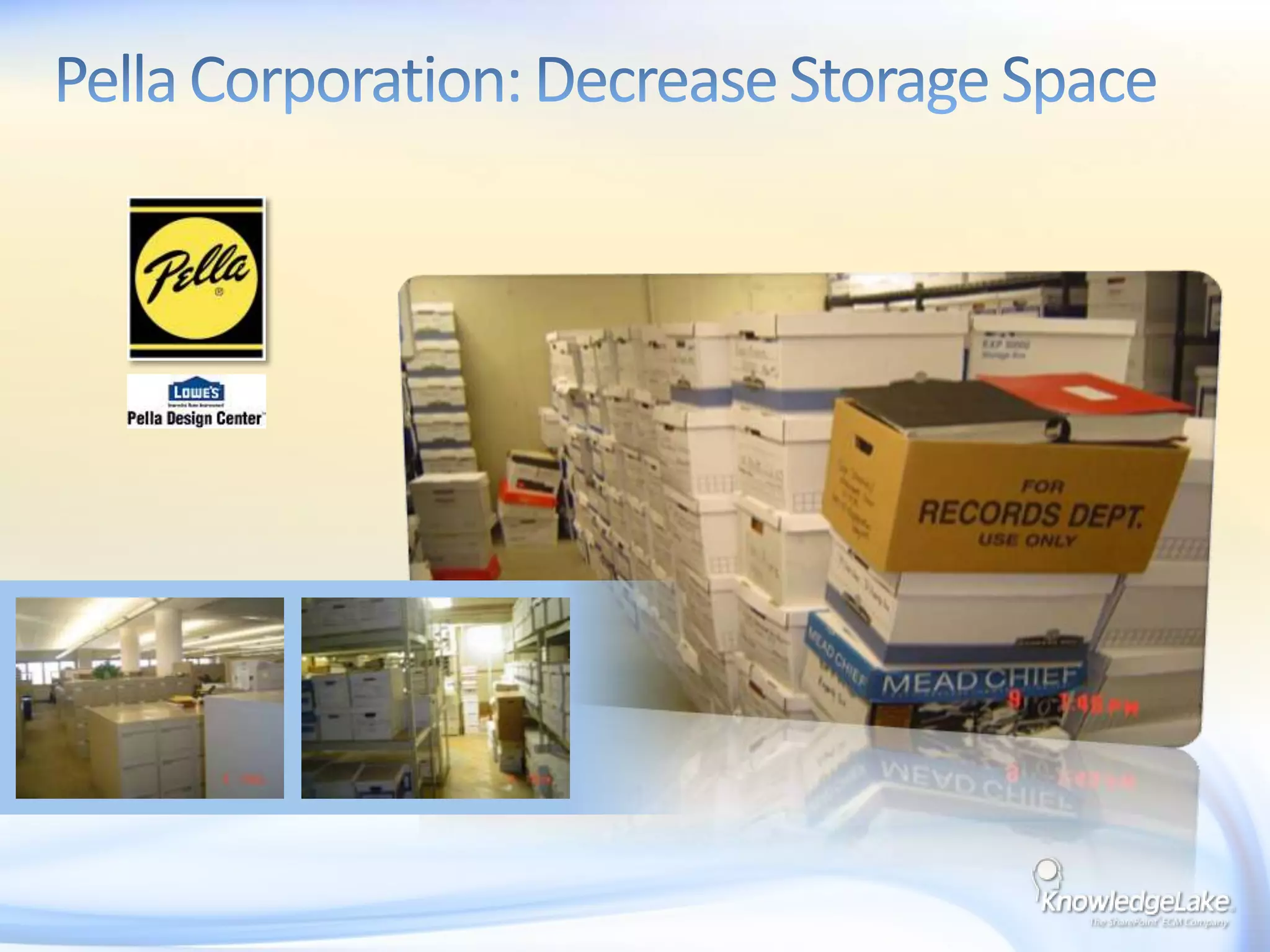 Boxes upon Boxes of paper