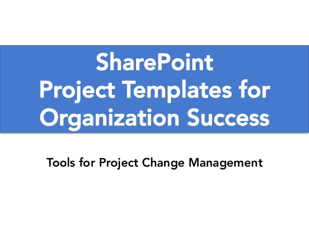 project management scope templates for sharepoint