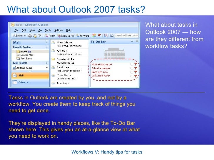 using outlook tasks for workflow point server 2007 249 workflows v handy tips for tasks using outlook tasks for workflow point server 2007 249 workflows v handy tips for tasks