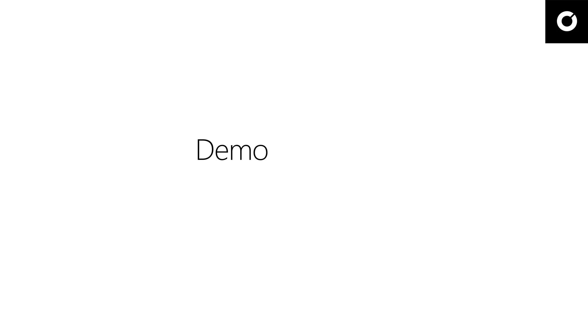 Demo
 