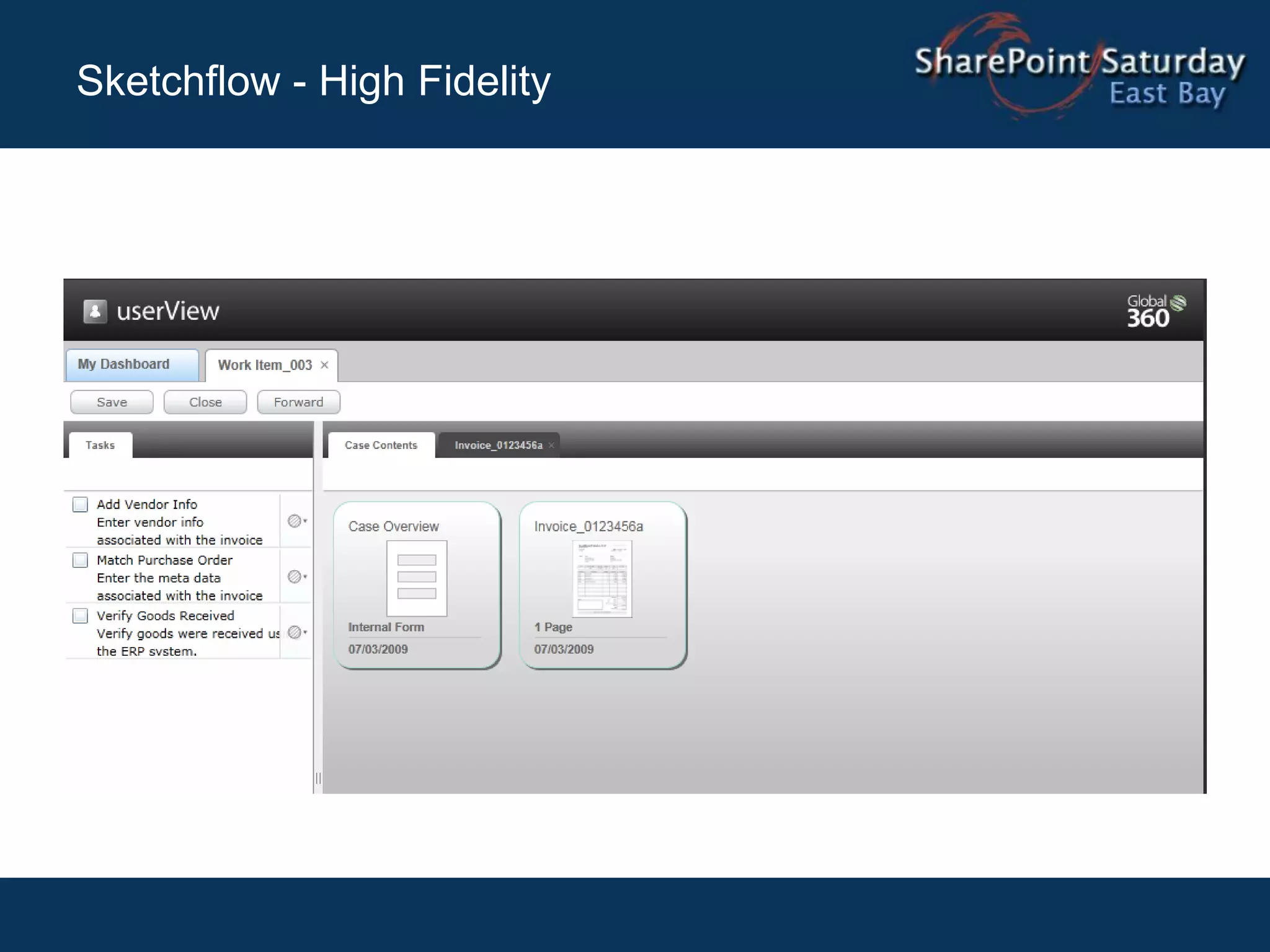 Sketchflow - High Fidelity
 