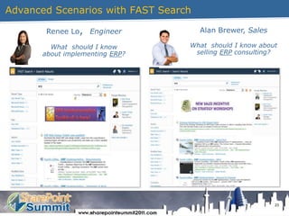 Filter results directly from withindocument libraries
