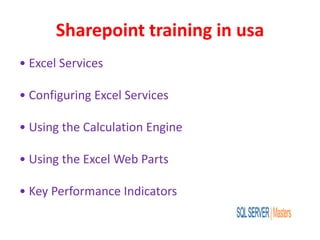 Sharepoint training in usa