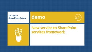 SharePoint 2010 development with WCF