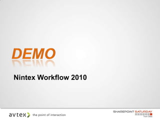 Nintex Workflow 2010
 