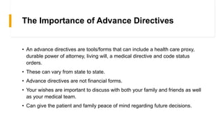 Let's Talk About It: Uterine Cancer (Advance Care Planning) | PPTX