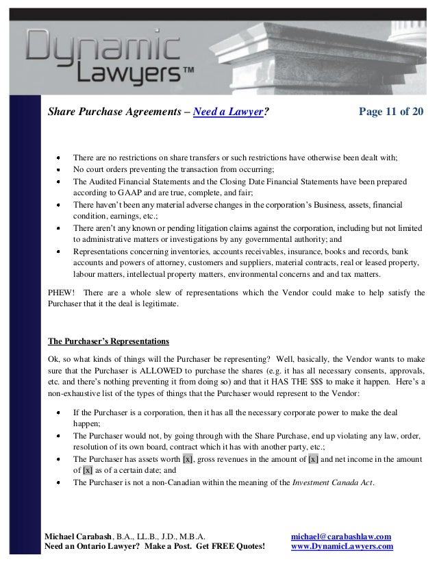 with lawyer agreement lawyer toronto purchase agreements Share