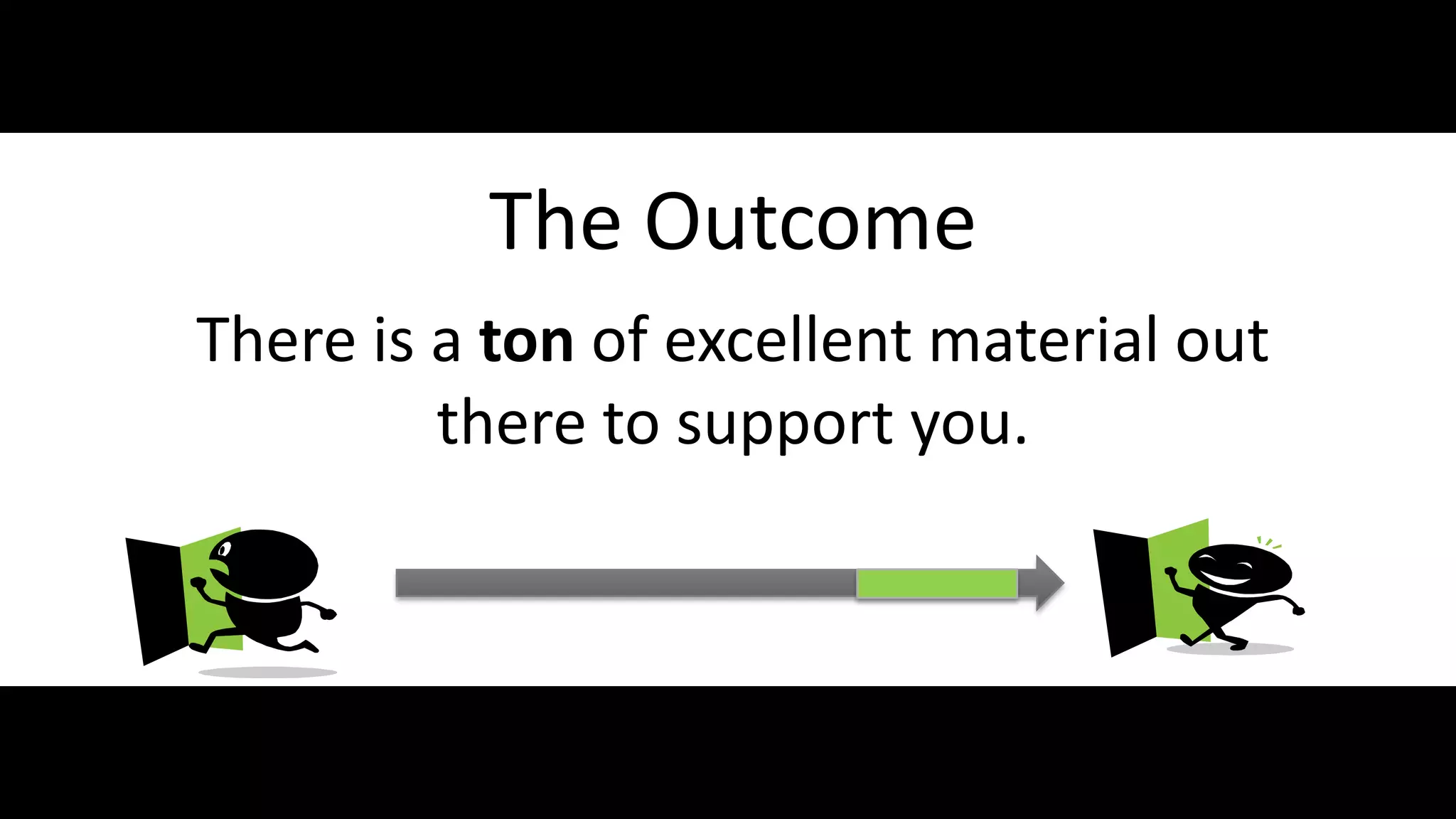 The Outcome
         There is a ton of excellent material out
                  there to support you.



#SPGov @RHarbridge
 