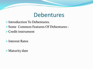  Time Limit For Presentation Of Instrument